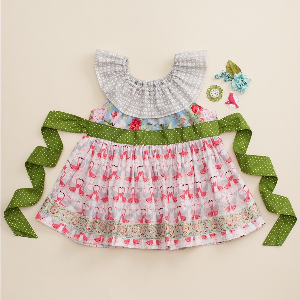 Platinum Matilda Jane Hearts Desire Puffer Top