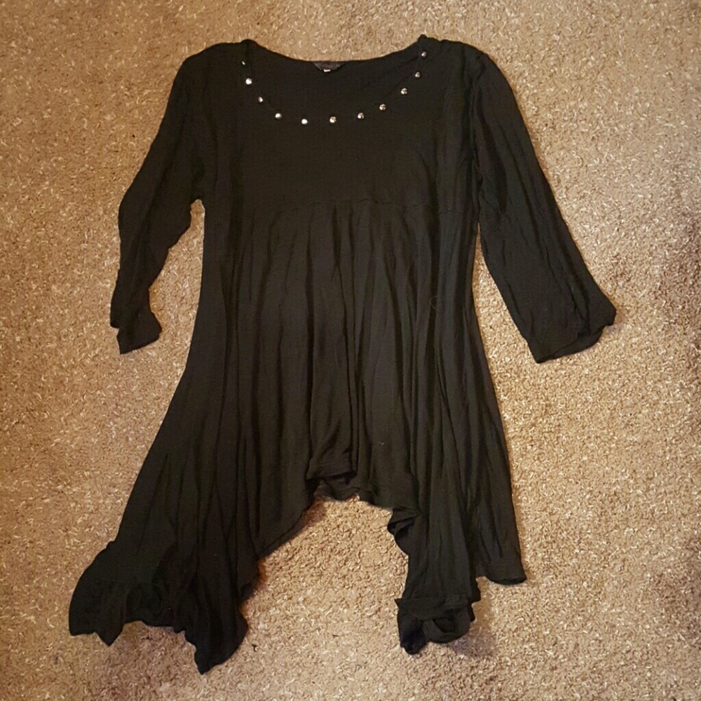 Studded Sharkbite Tunic