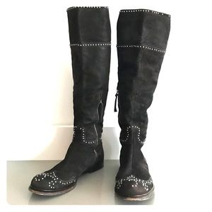 MIU MIU knee high boot