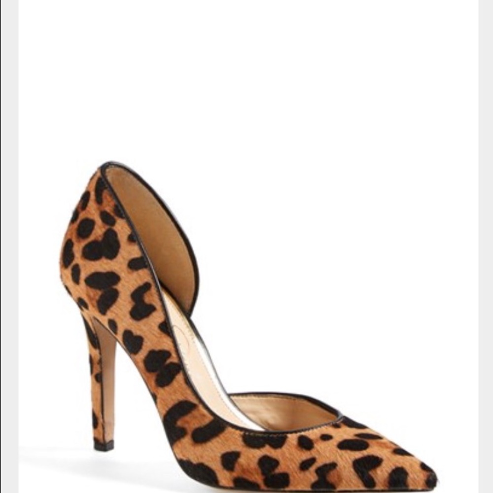 Jessica Simpson Claudette 2 Hair Calf D'orsay Pump