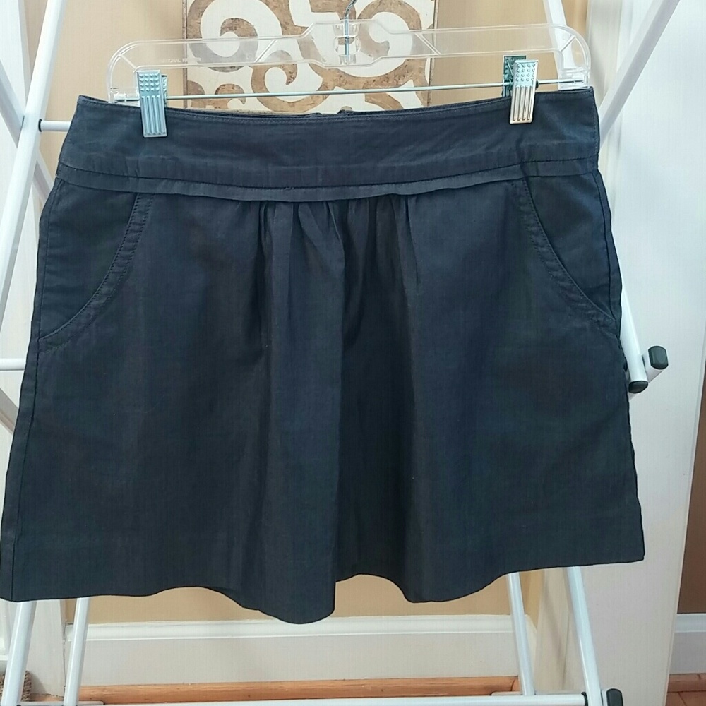 J.  Crew chambray skirt