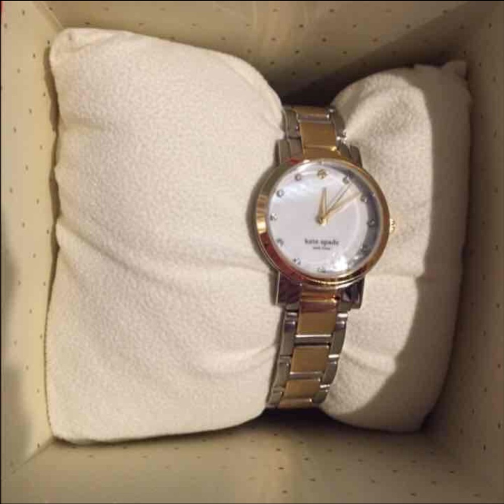Kate spade mini two tone watch