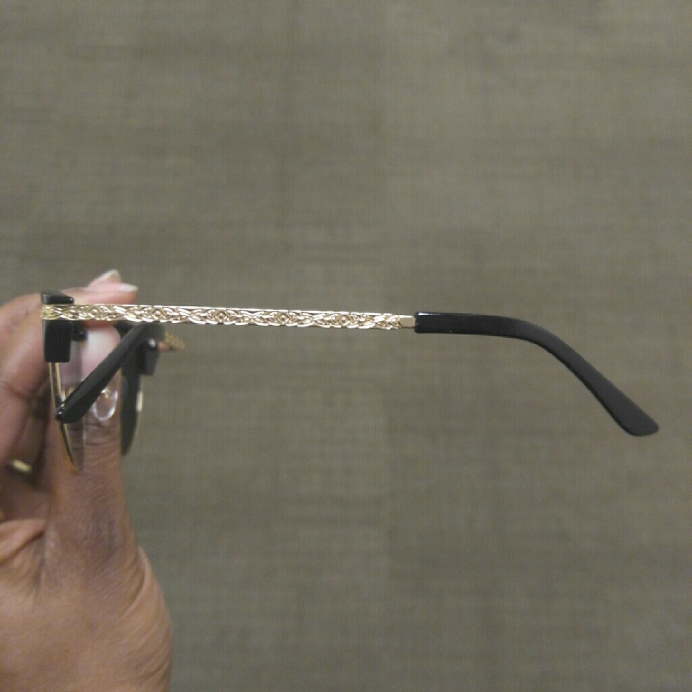 LAST ONE❗️Blue and gold mirror sunglasses! - Picture 3 of 3
