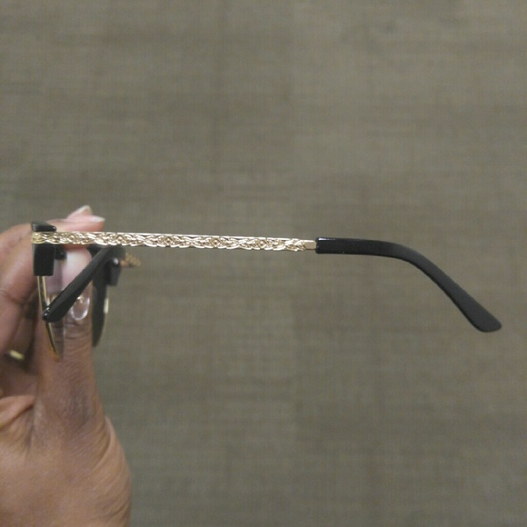 LAST ONE❗️Blue and gold mirror sunglasses! - Picture 3 of 3