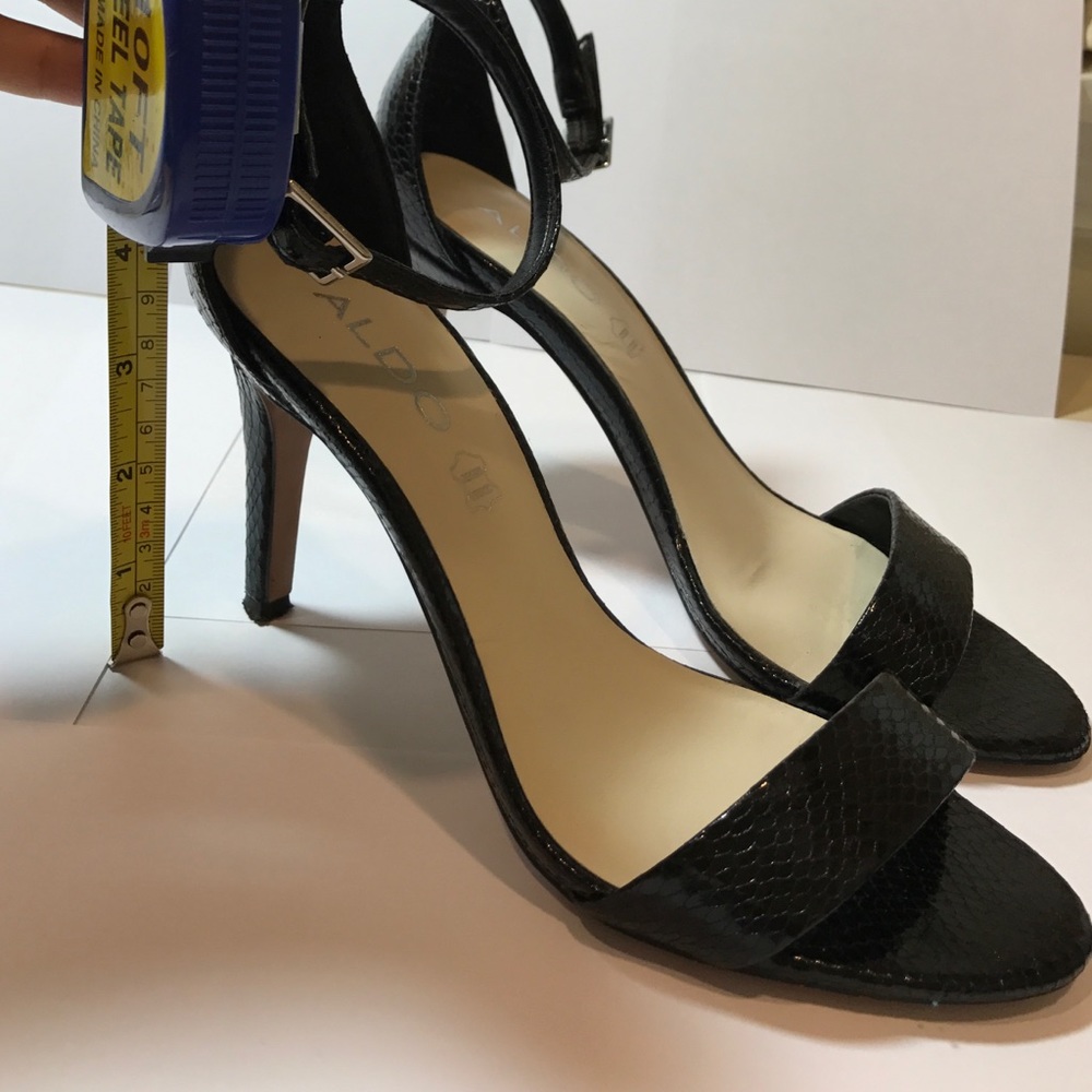 Aldo black heels