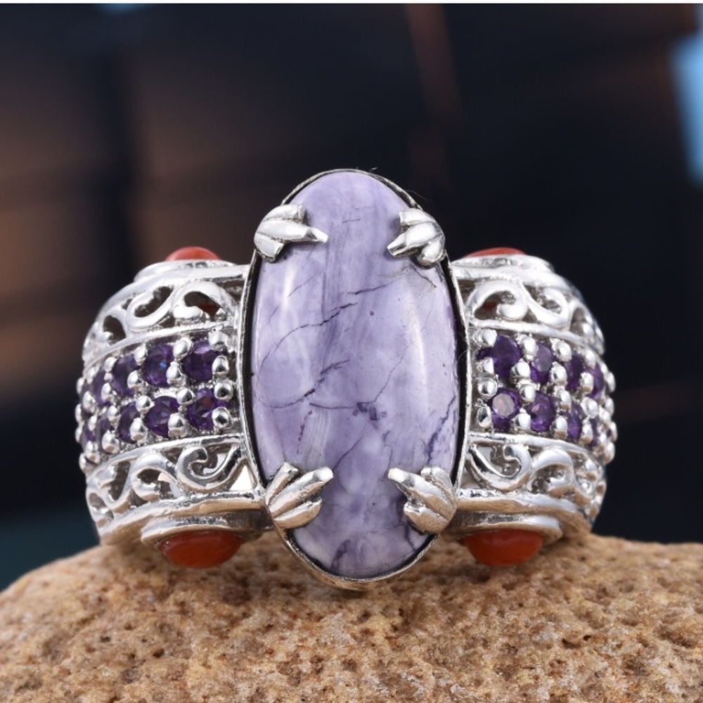 Gorgeous Unique Statement Ring - image 2
