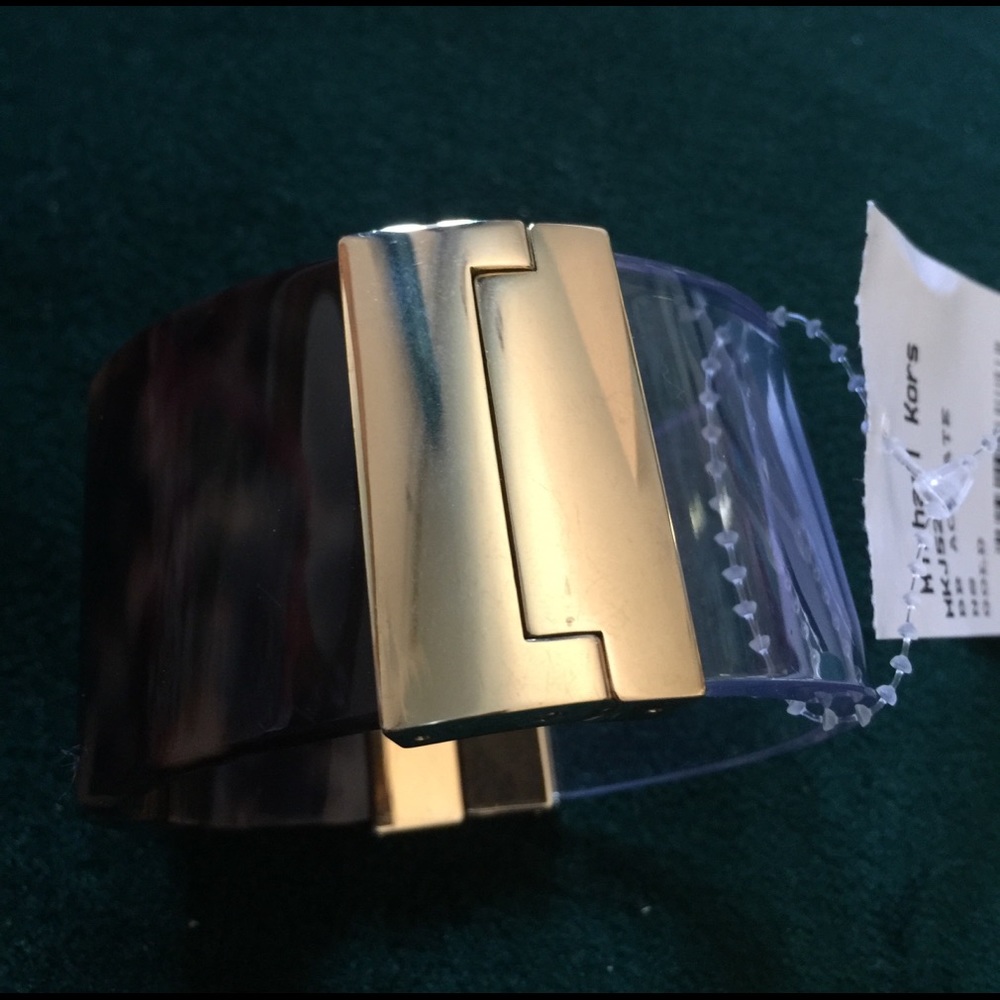 Michael Kors Bold gold acetate bracelet - Picture 3 of 4