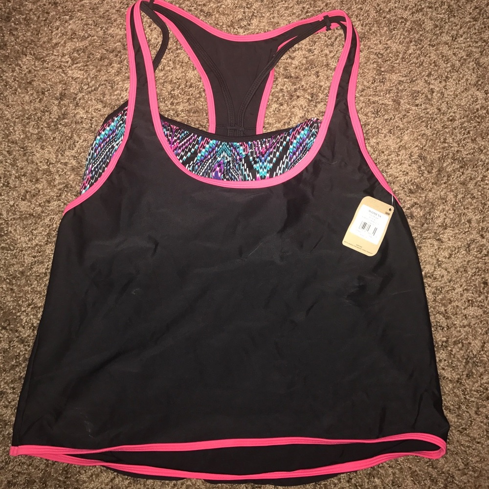 Reebok Tankini Swim Top