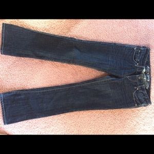 Boot cut Express jeans size 0s