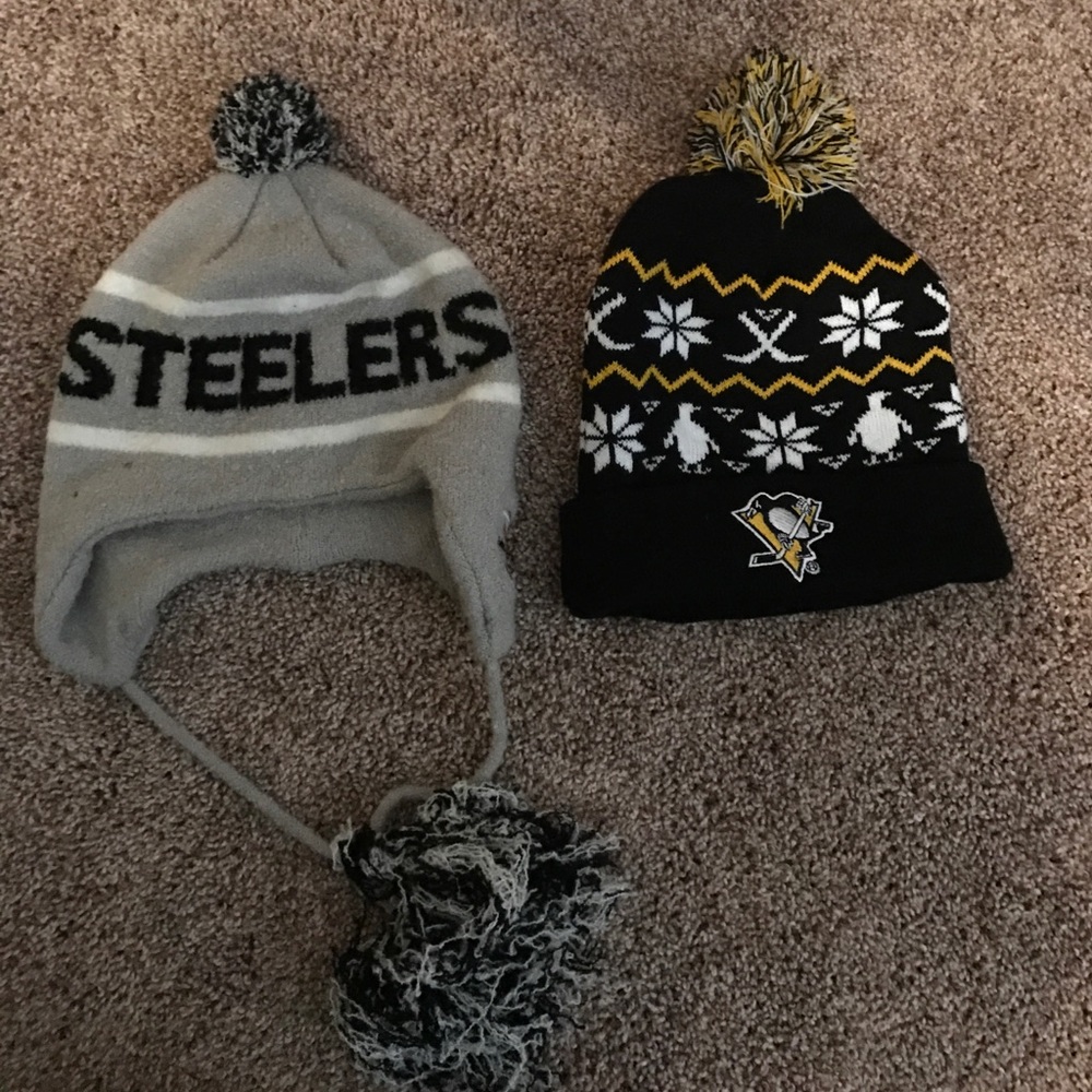 Pittsburgh sports tassel caps