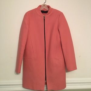 Elegant pink coat size medium