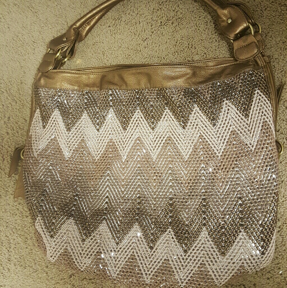 Big Buddha Bag - vegan purse handbag gold