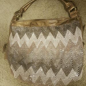 Big Buddha Bag - vegan purse handbag gold