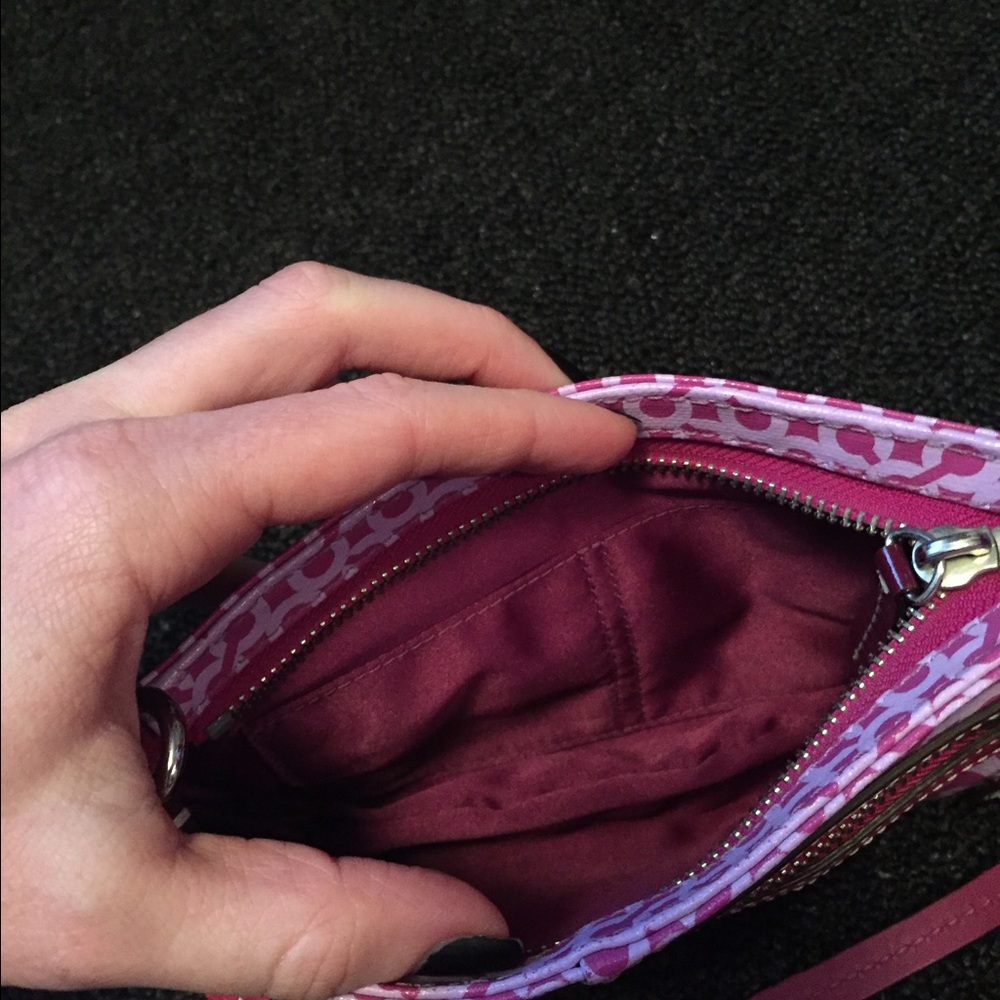 Small Pink Coach Purse - Picture 3 of 5