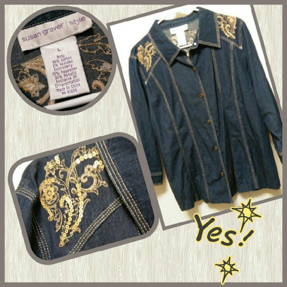 Vintage denim jacket