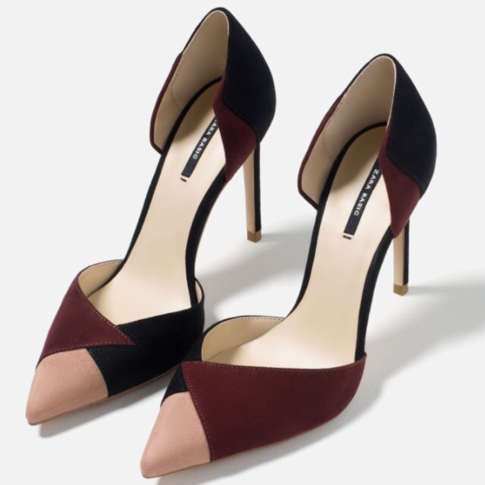 Sold ๐Beautiful Zara heels - Picture 1 of 5