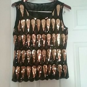 Sequin glamour shirt