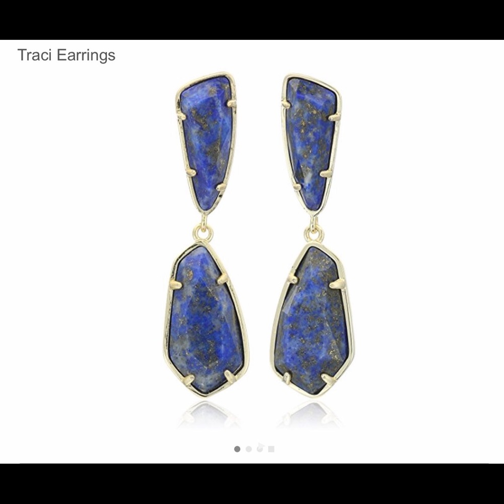Kendra Scott Traci Earrings in Lapis
