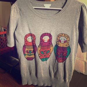 Russian doll sweater