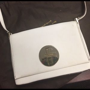 Kate spade white satchel
