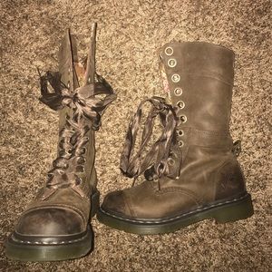Dr Martens combat boots