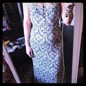 Love stitch Maxi dress