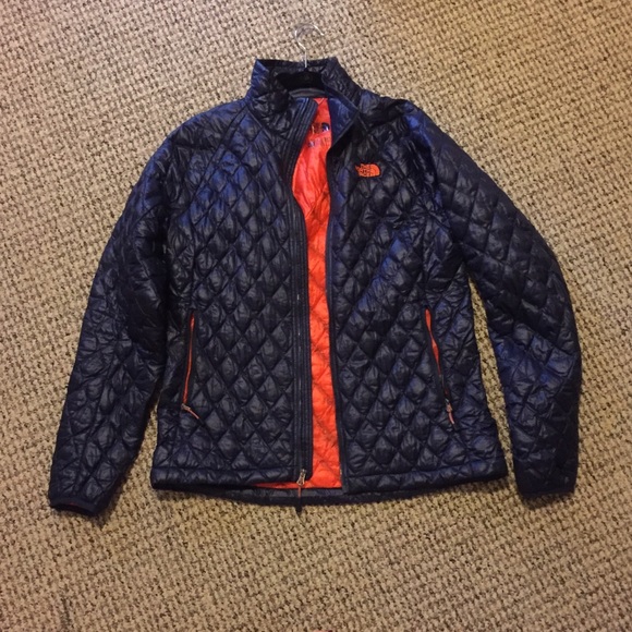 The North Face Jackets & Blazers - North Face thermoball in navy and orange