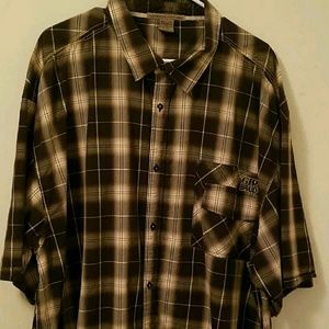 Gold Black Girbaud Old School Shirt