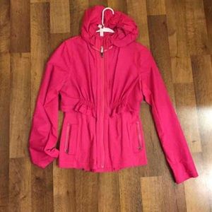 FLASH SALE! Lululemon Pink Ruffle Jacket