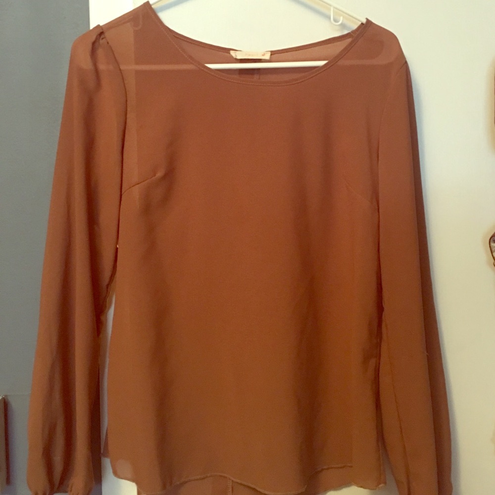 Long sleeve blouse