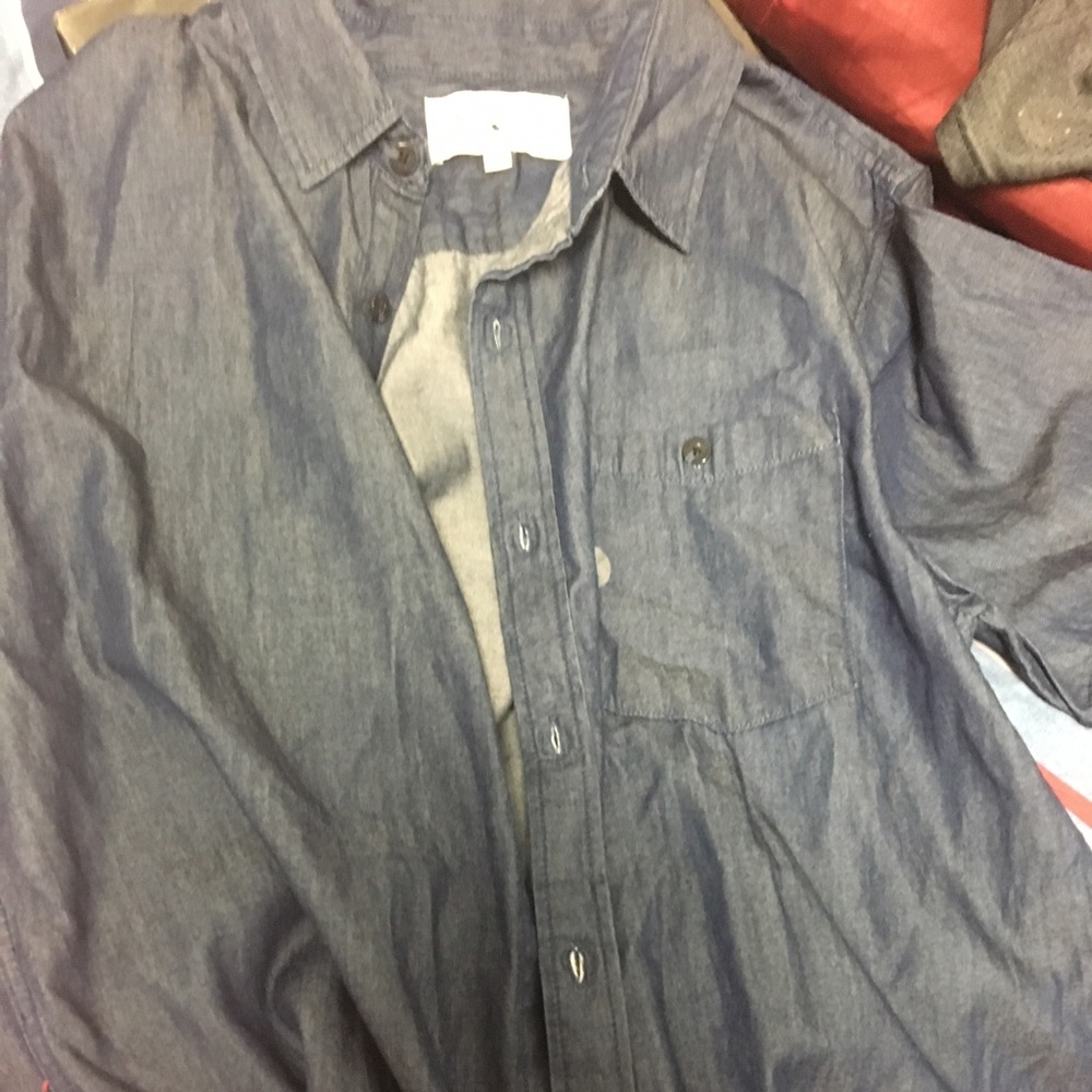 Button up short sleeve tee(offers welcome)