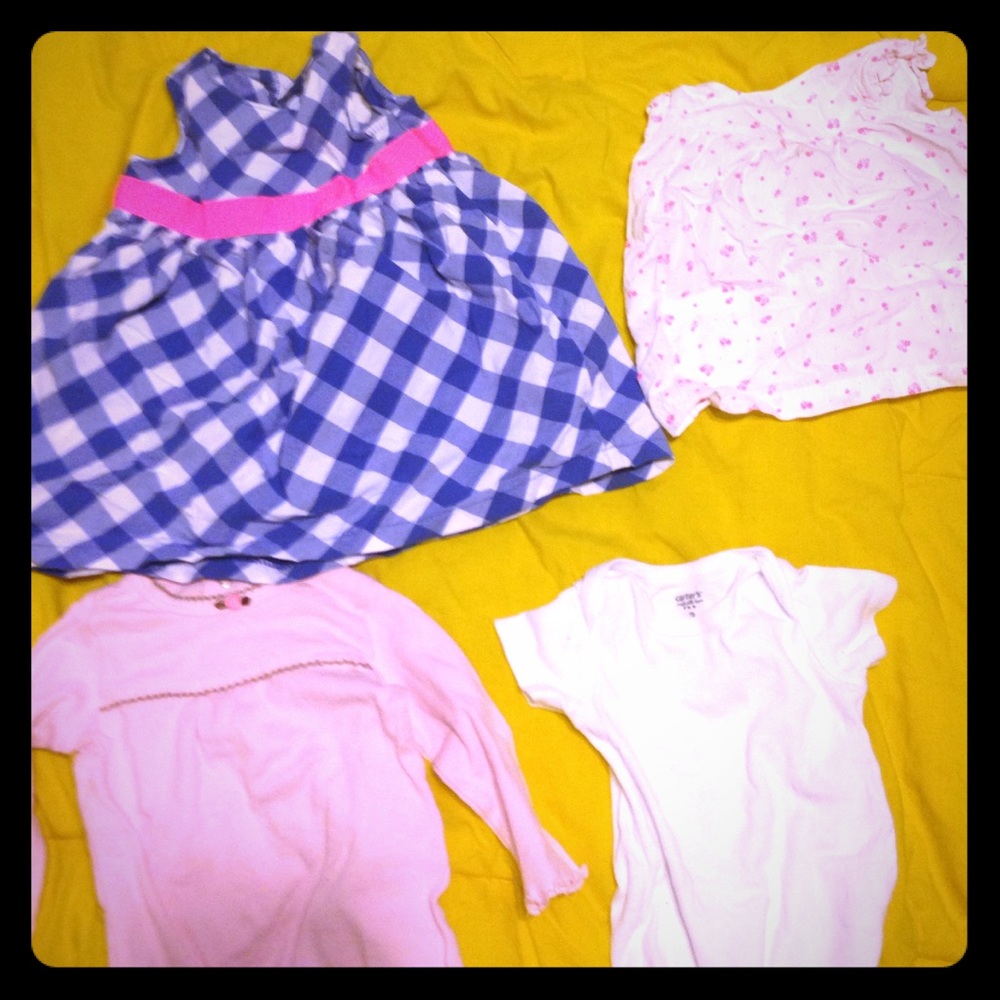 Lot of Carter's 3M baby girl clothes - Picture 1 of 3