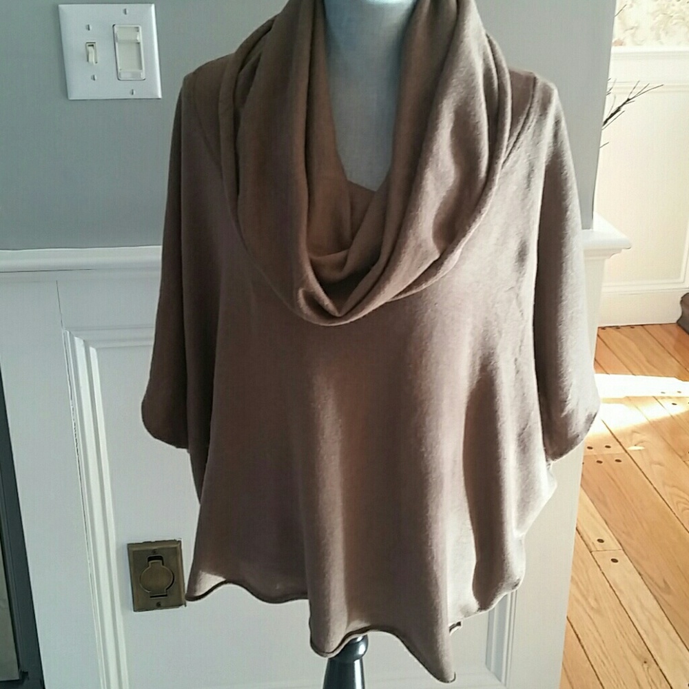 Cowl Necked  poncho