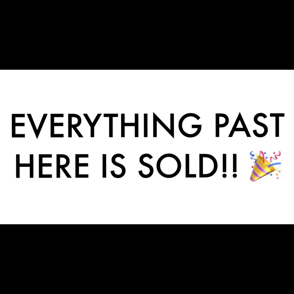 everything past here is sold!