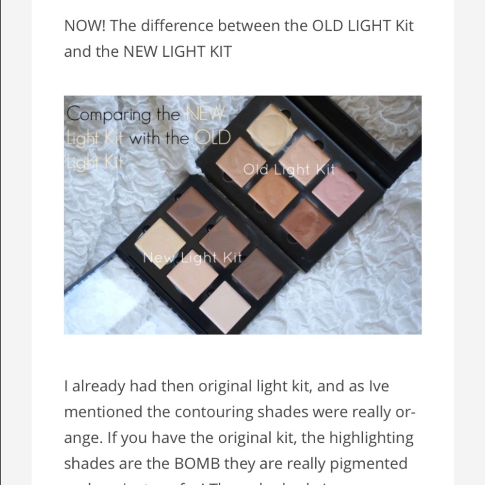 My Anastasia cream contour kits are not fake