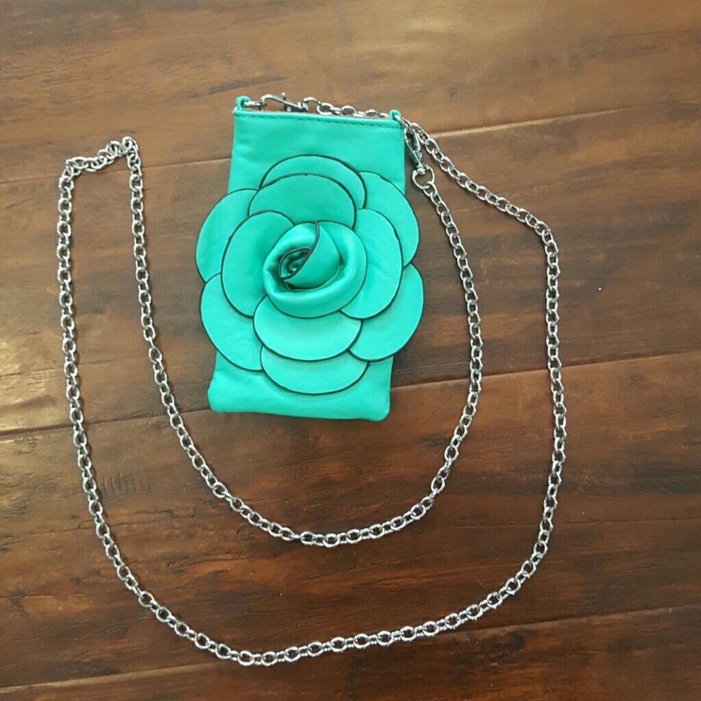 Cute little teal purse. (NWOT)