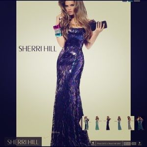 Sherri Hill formal dress, only work once!