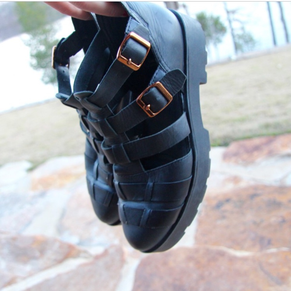 Vagabond Aurora Black Platform Sandals