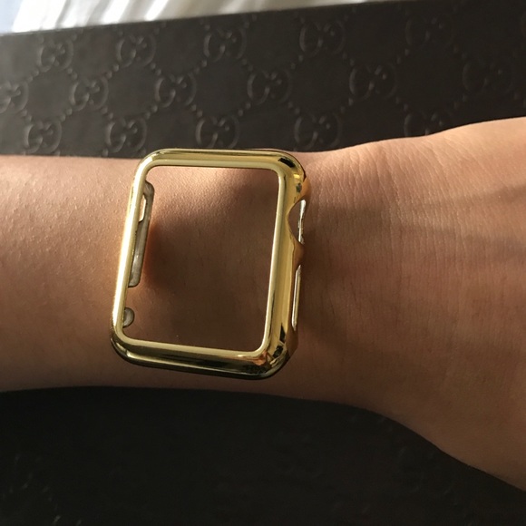 Gold Apple Watch Face Cover Online Sale 
