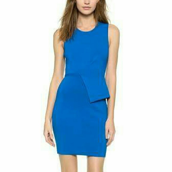 Alexander Wang Dresses & Skirts - HPAlexander Wang Blue Asymmetric dress size S/M