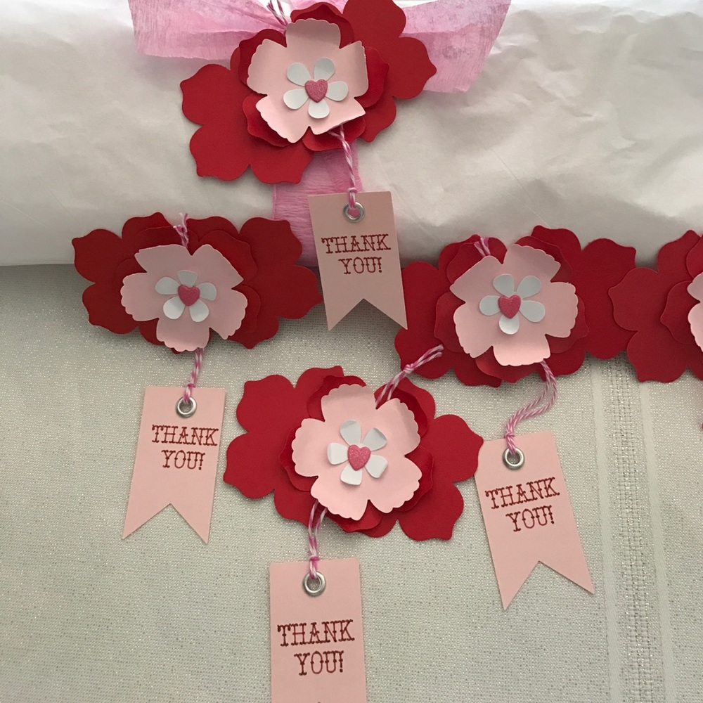 ❤️5 Valentine Themed Thank You Note❤️