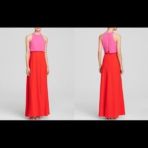 Jill Jill Stuart Two Tone Gown