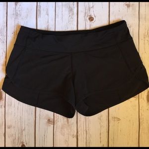 Lululemon speed shorts