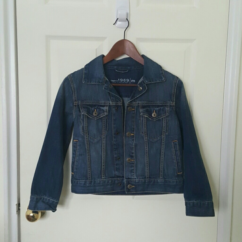 GAP Boys 1969 Demin Jacket Size M EUC