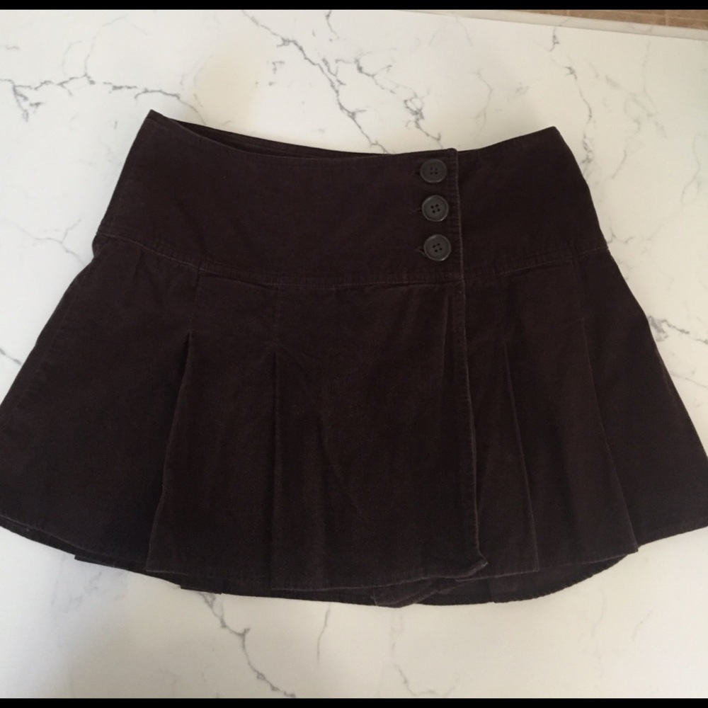 Brown old navy mini skirt