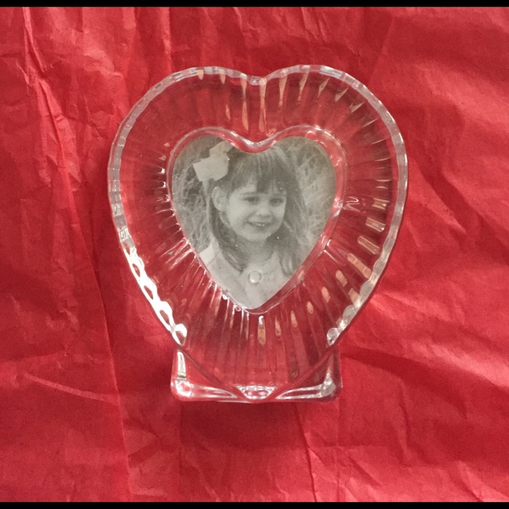 Crystal picture frame