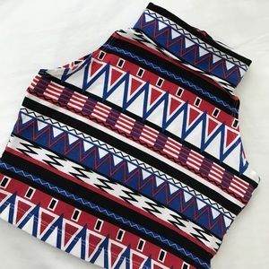 ✨ host pick ✨ turtleneck crop top // aa // small