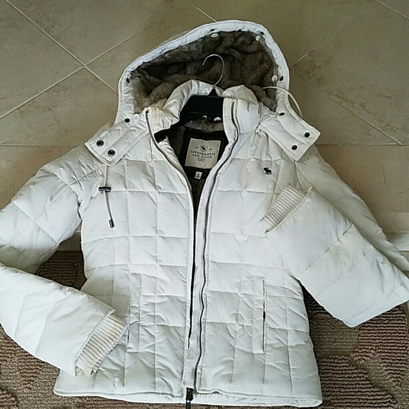 Abercrombie Fitch Lined Puffer Coat 