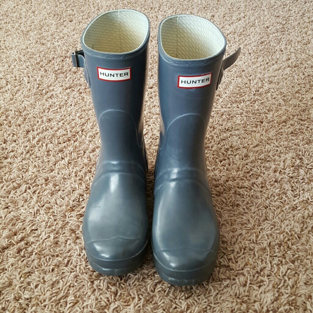 Short Grey HUNTER Boots