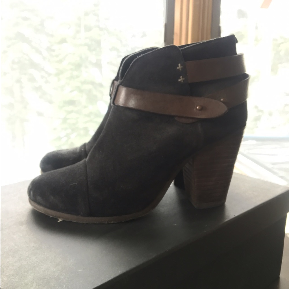 Rag & Bone Charcoal Suede Harrow Boot - image 2